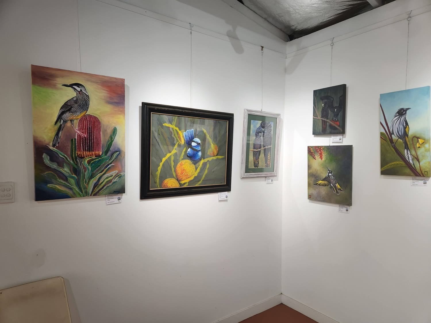 The Opening of the Exhibition.